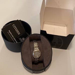 Citizen Women's Silver and Gold Watch